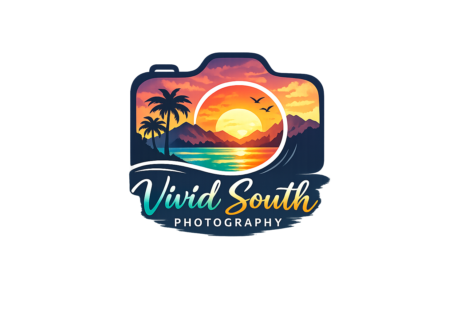 Vivid South Photography logo